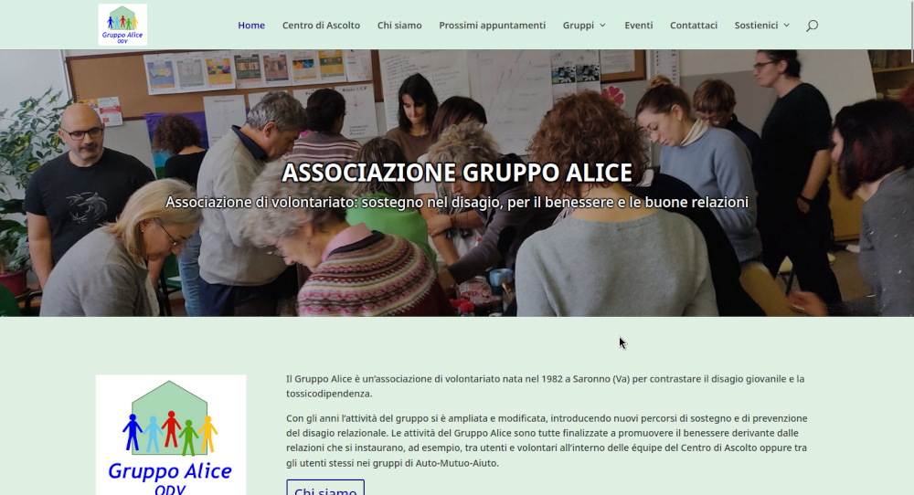 Sito Gruppo Alice Saronno